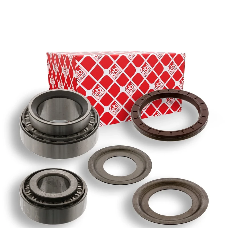 febi bilstein 11345 Wheel Bearing Kit with ABS sensor ring, pack of one