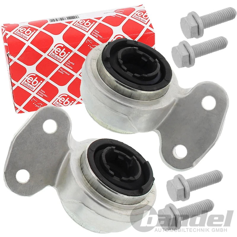 febi bilstein 18686 Control Arm Bushing Kit with bracket, pack of one