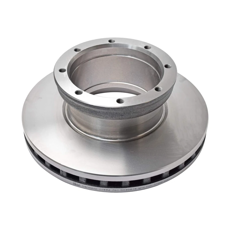 febi bilstein 11962 Brake Disc (1 Brake Disc) rear, internally ventilated, No. of Holes 8