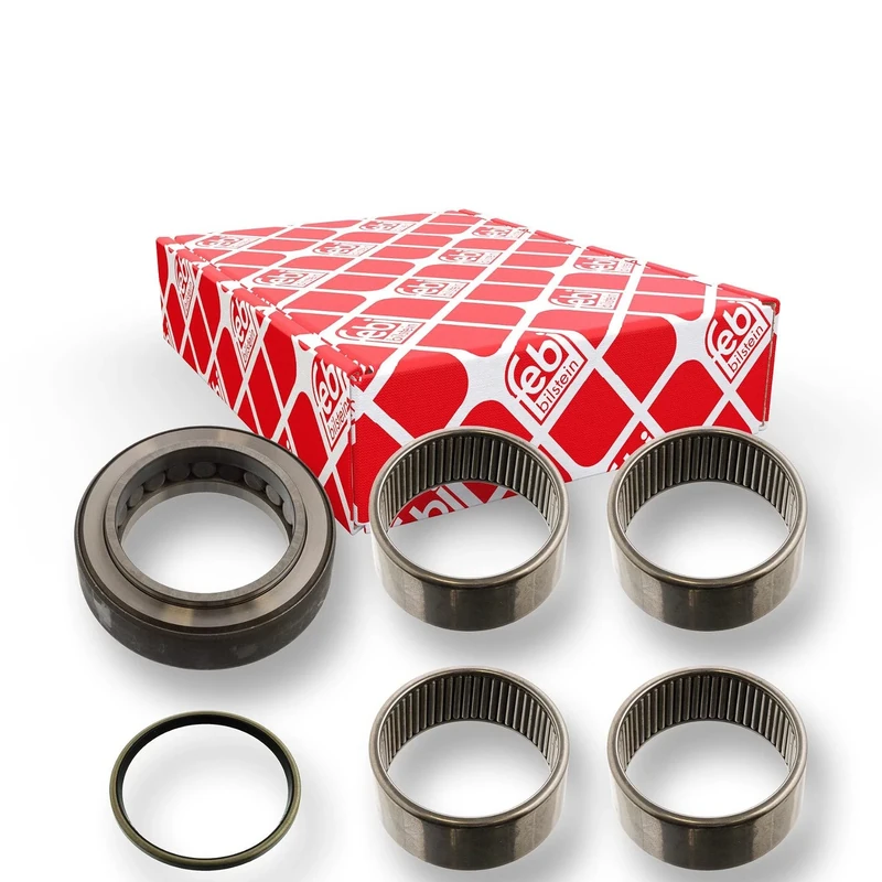 febi bilstein 15854 King Pin Set with bearing, without king pin, steering swivel arm side, pack of one