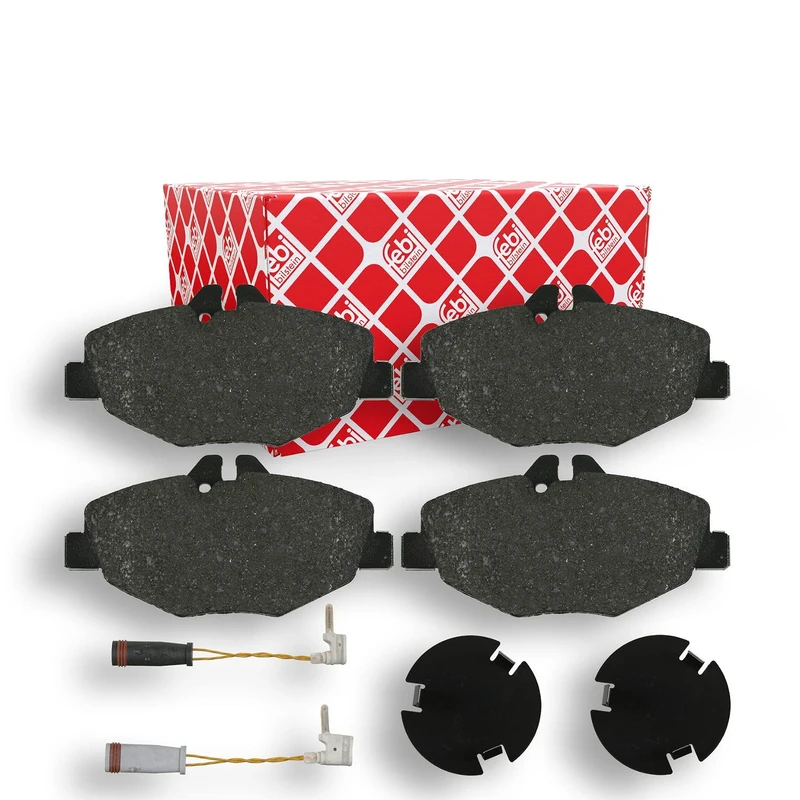 febi bilstein 16452 Brake Pad Set with fastening material, 1 unit
