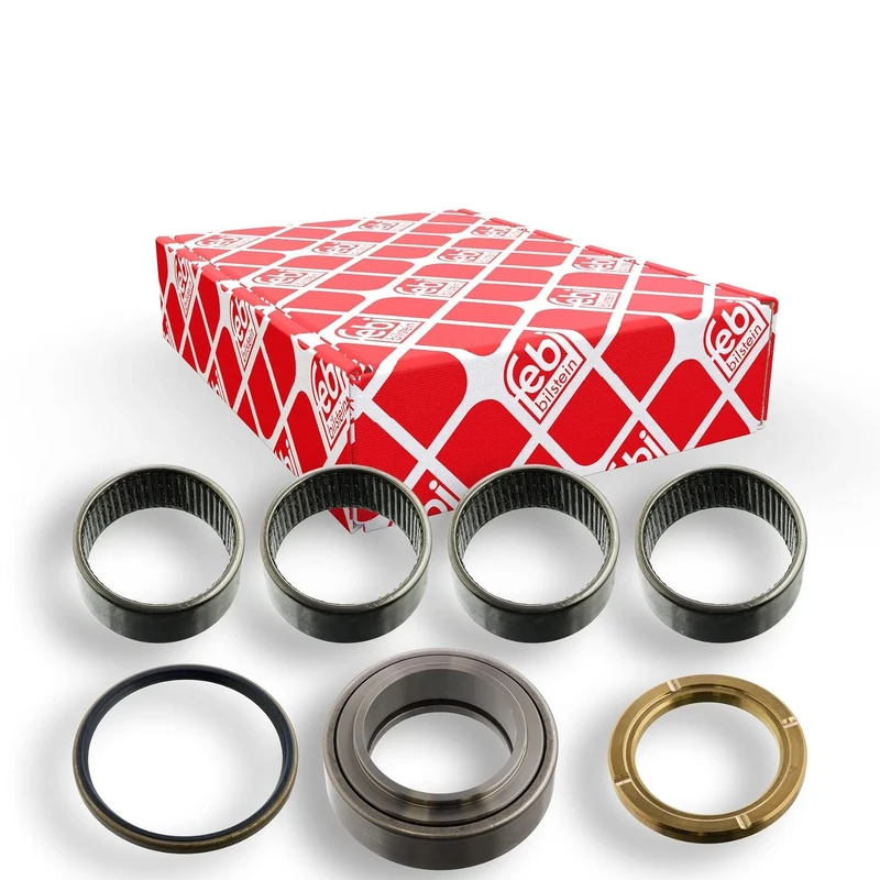 febi bilstein 15882 King Pin Set with bearing, without king pin, steering arm side, pack of one