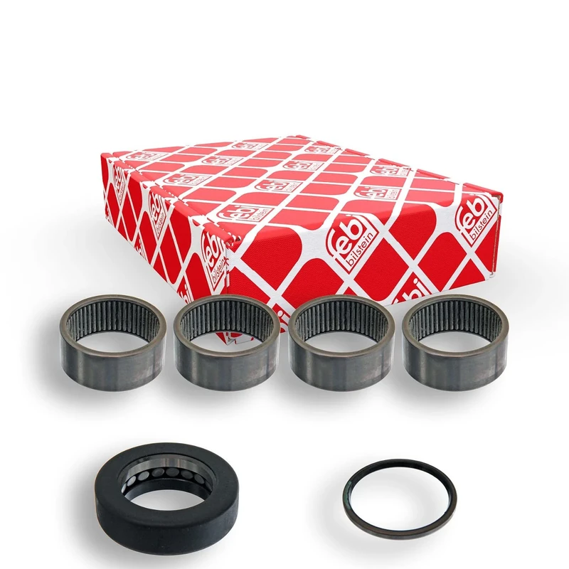 febi bilstein 15883 King Pin Set with bearing, without king pin, steering swivel arm side, pack of one