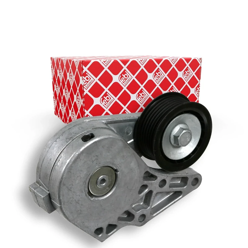 febi bilstein 22364 Tensioner Assembly for auxiliary belt, pack of one