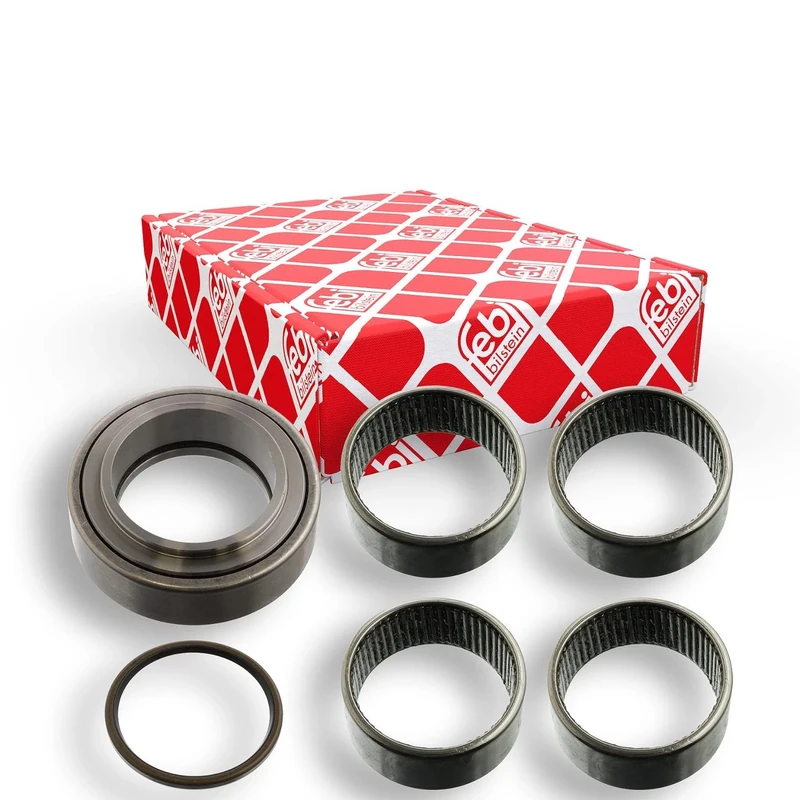 febi bilstein 15884 King Pin Set with bearing, without king pin, steering arm side, pack of one