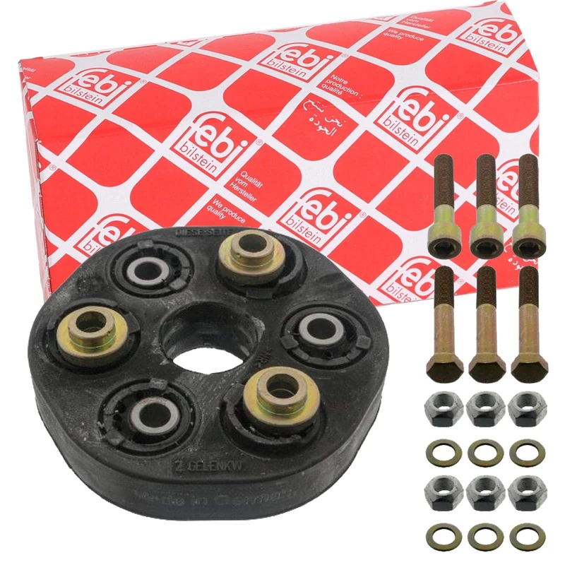 febi bilstein 03628 Flexible Coupling Kit for propshaft, pack of one