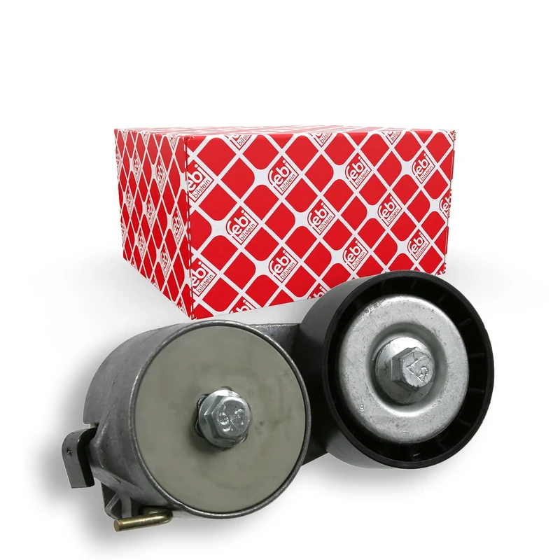 febi bilstein 22376 Tensioner Assembly for auxiliary belt, pack of one