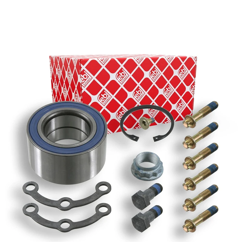 febi bilstein 08220 Wheel Bearing Kit with additional parts, pack of one