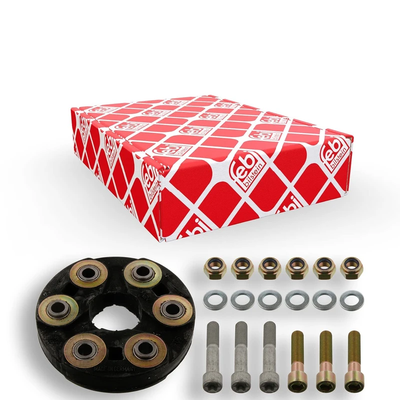 febi bilstein 03643 Flexible Coupling Kit for propshaft, pack of one