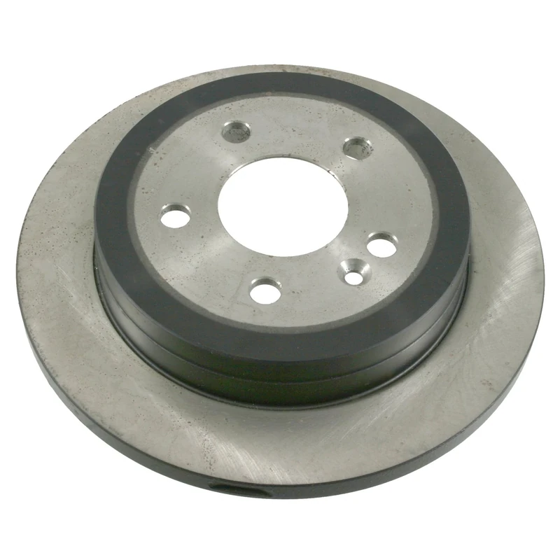 febi bilstein 21923 Brake Disc Set (2 Brake Disc) rear, full, No. of Holes 5