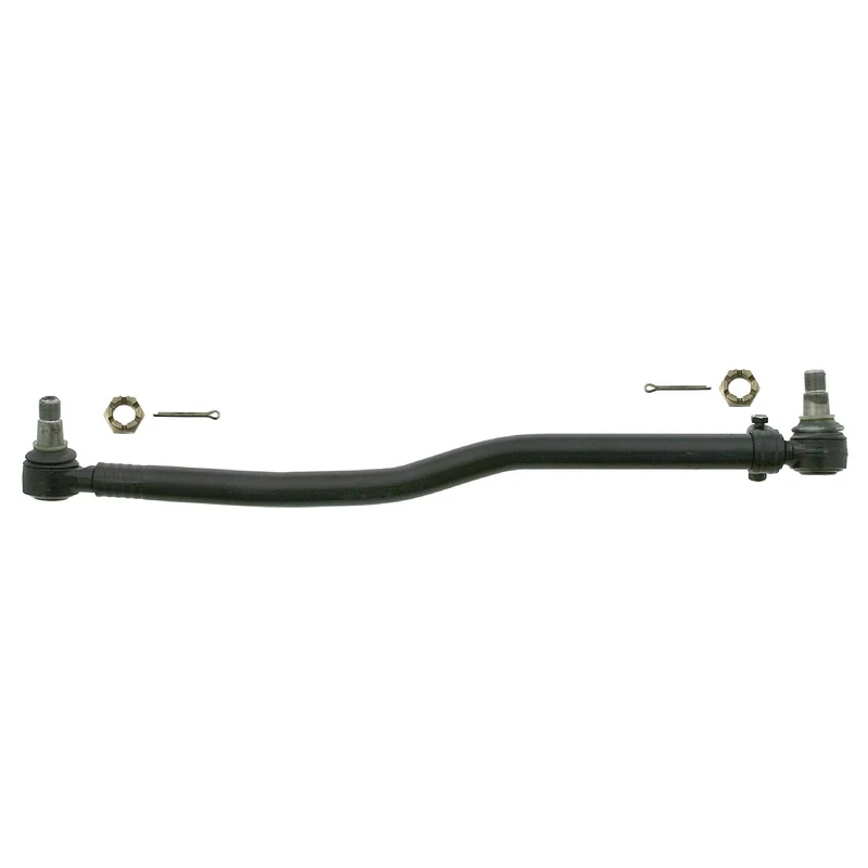 febi bilstein 22395 Drag Link with castle nuts and cotter pins, from steering gear to 1st front axle, pack of one