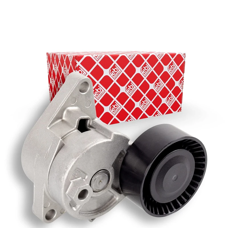 febi bilstein 10781 Tensioner Assembly for auxiliary belt, pack of one