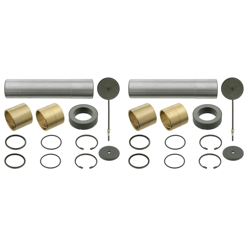 febi bilstein 06016 King Pin Set with thrust bearing, double set, pack of one