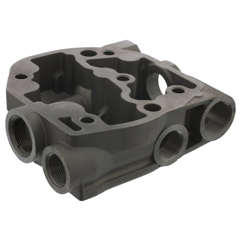 febi bilstein 14667 Cylinder Head for air compressor, without lamella valve, pack of one