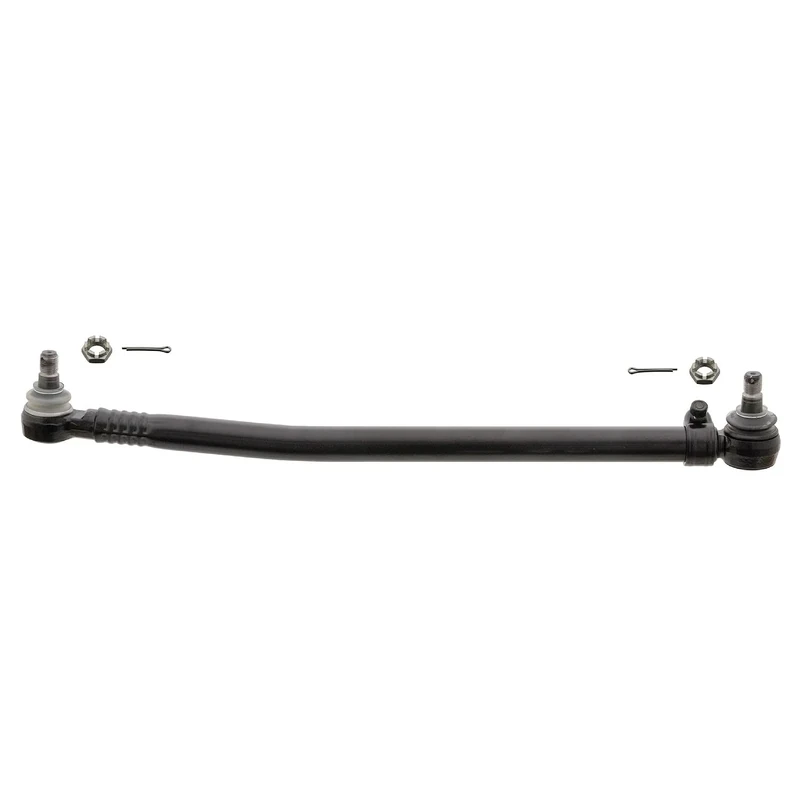 febi bilstein 15934 Drag Link with castle nuts and cotter pins, from steering gear to 1st front axle, pack of one