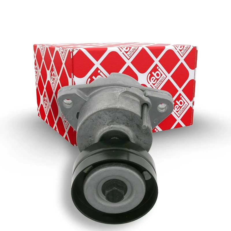 febi bilstein 19285 Tensioner Assembly for auxiliary belt, pack of one