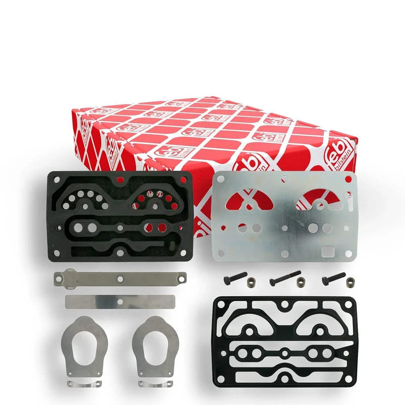 febi bilstein 27879 Lamella Valve Repair Kit for air compressor with valve plate, pack of one