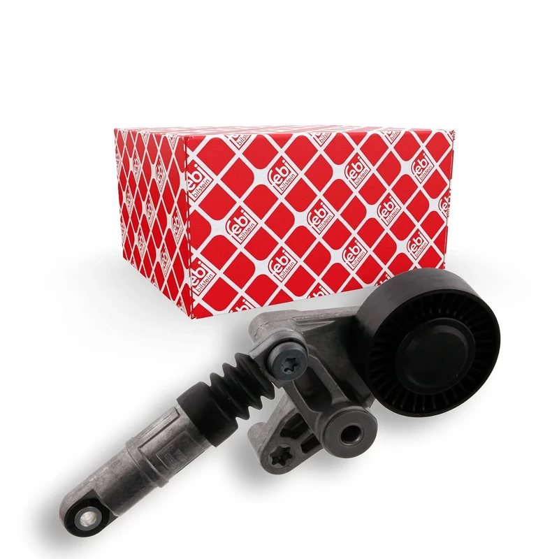 febi bilstein 33153 Tensioner Assembly for auxiliary belt, pack of one