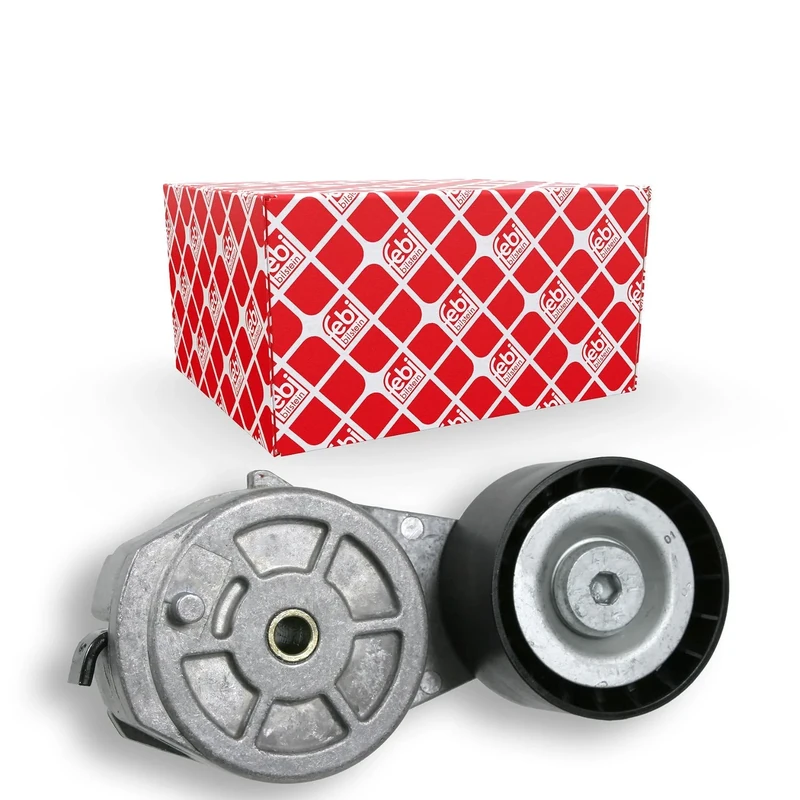 febi bilstein 18789 Tensioner Assembly for auxiliary belt, pack of one