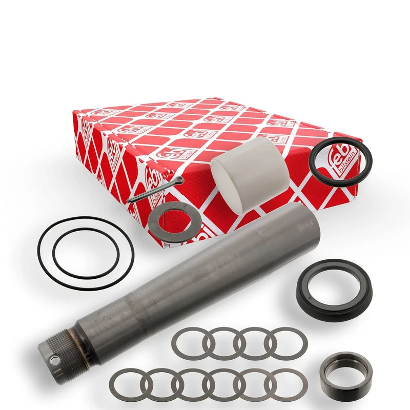 febi bilstein 04541 King Pin Set without thrust bearing, single set, pack of one