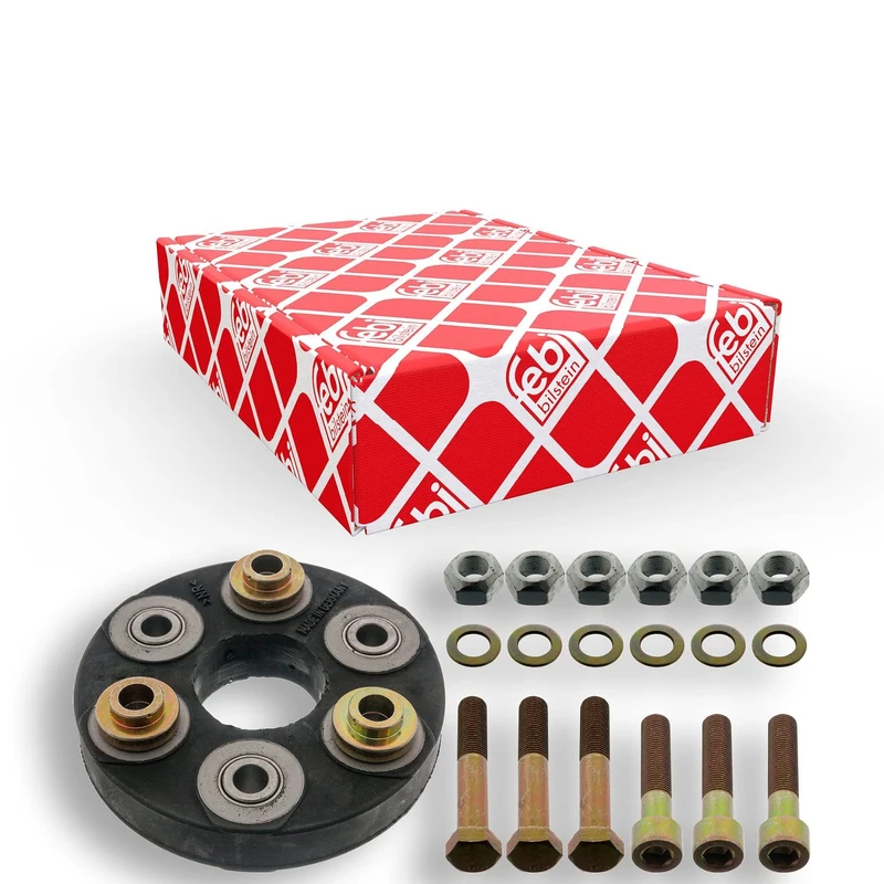 febi bilstein 01527 Flexible Coupling Kit for propshaft, pack of one