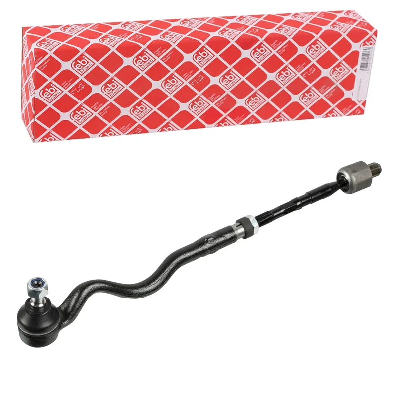febi bilstein 12699 Tie Rod adjustable, pack of one, Black - Image 1