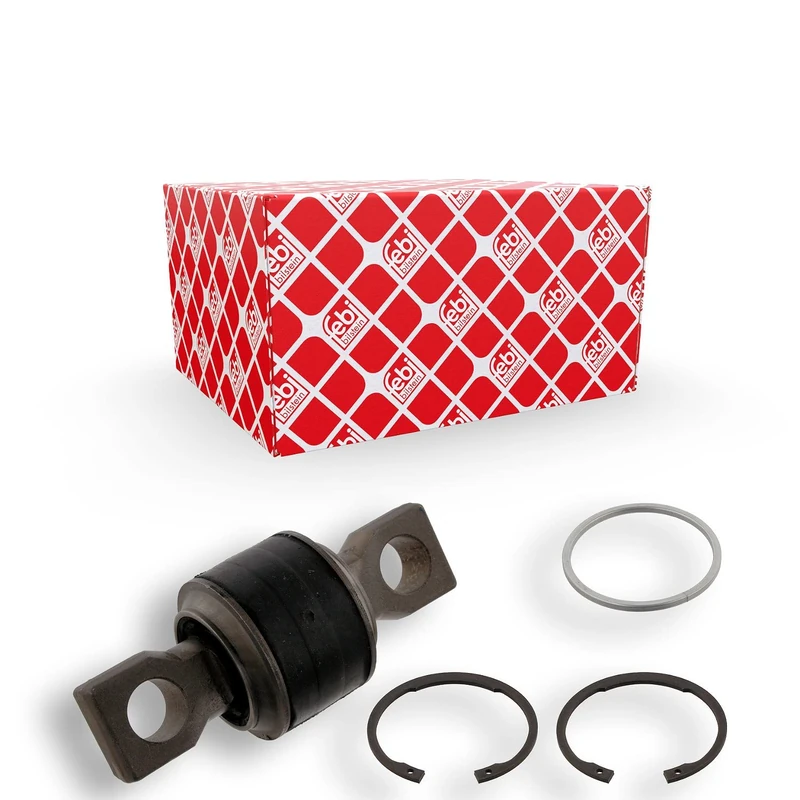 febi bilstein 30821 Axle Strut Mounting with circlip and spacer, pack of one