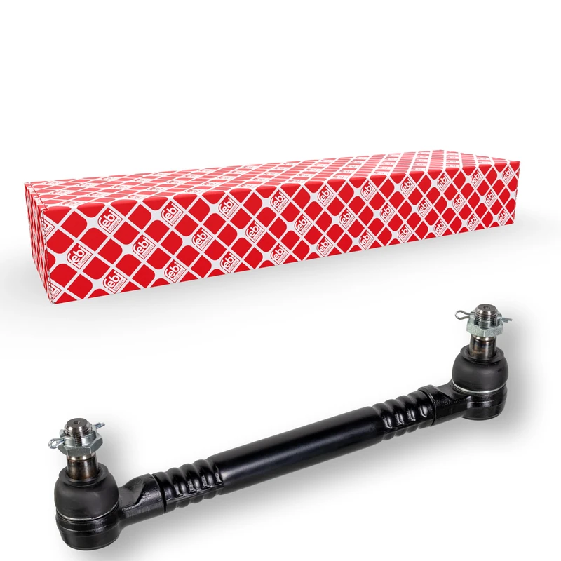 febi bilstein 11515 Stabiliser Link with castle nuts and cotter pins, pack of one