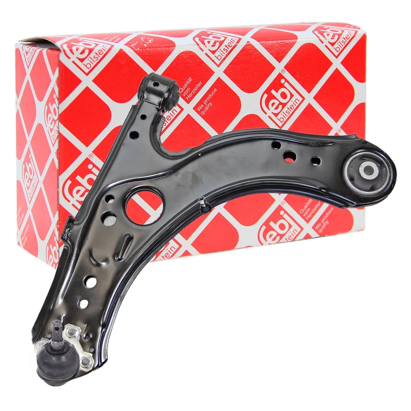 febi bilstein 19820 Control Arm with bushes, joint and lock nut, pack of one