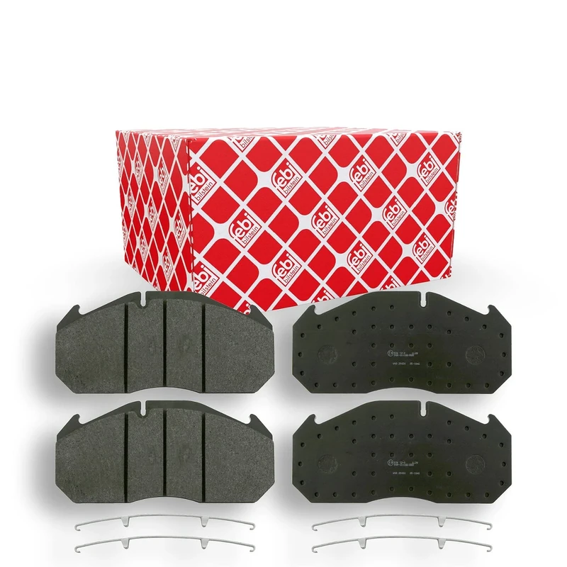 febi bilstein 16562 Brake Pad Set with fastening material, 1 unit