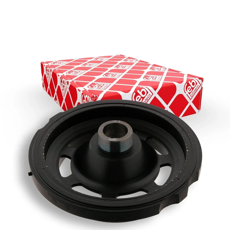 febi bilstein 31296 Pulley decoupled, for crankshaft, pack of one