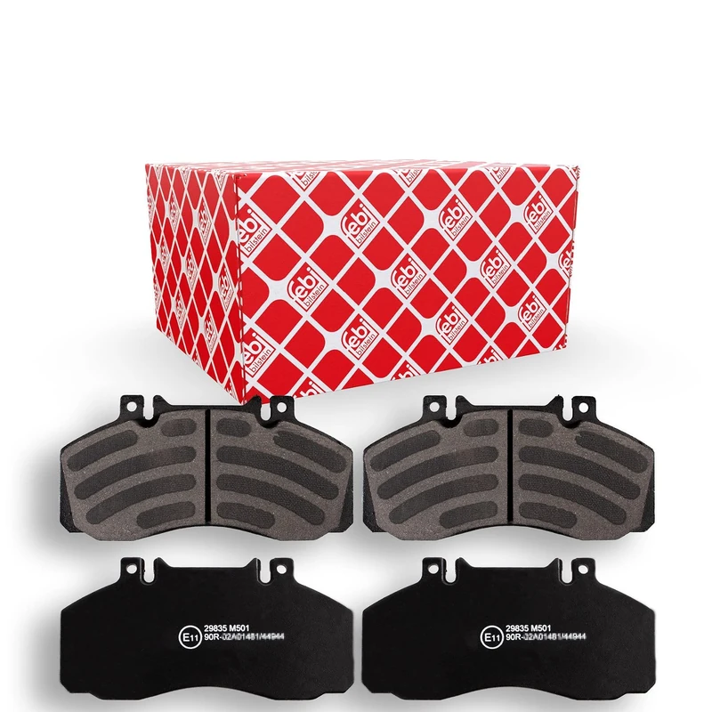 febi bilstein 16566 Brake Pad Set, 1 unit