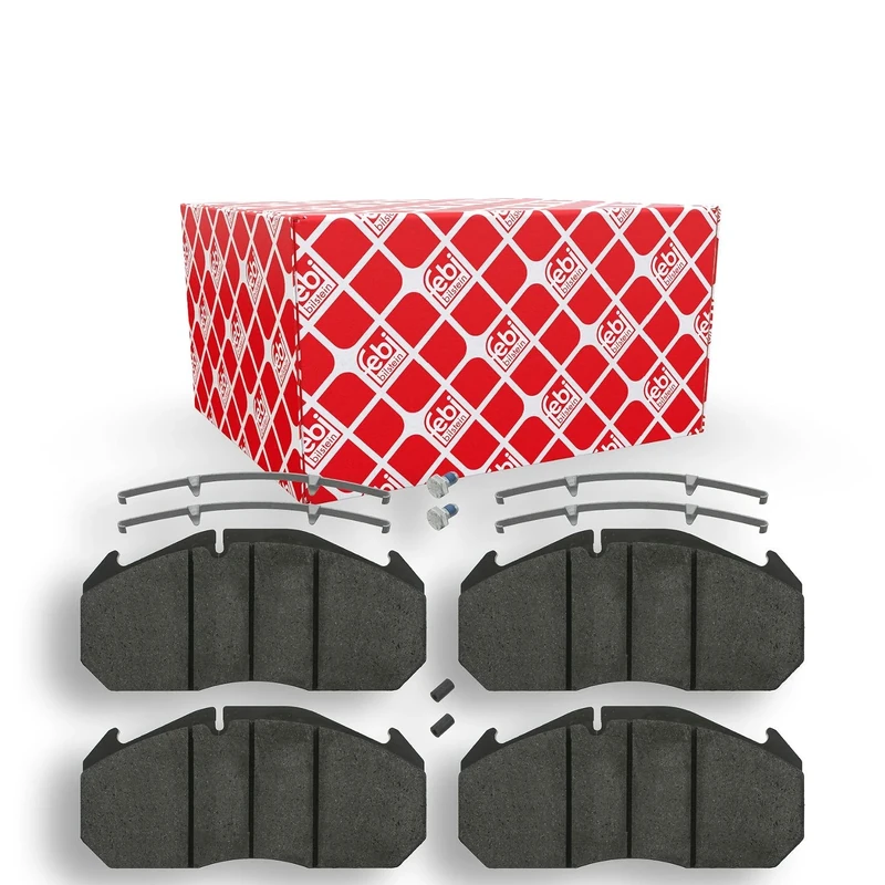 febi bilstein 16567 Brake Pad Set with fastening material, 1 unit