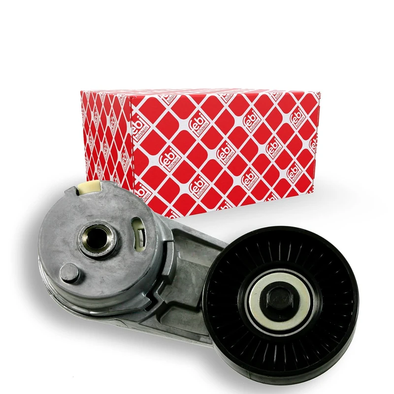 febi bilstein 21061 Tensioner Assembly for auxiliary belt, pack of one