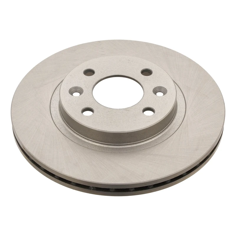 febi bilstein 09073 Brake Disc Set (2 Brake Disc) front, internally ventilated, No. of Holes 4
