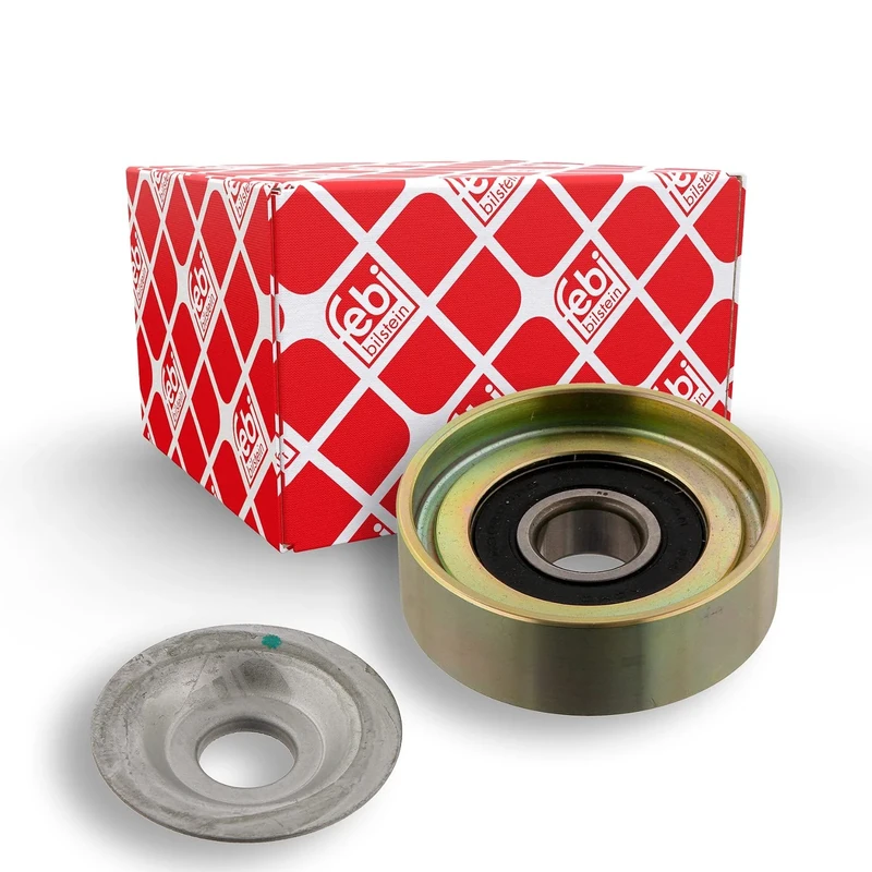 febi bilstein 30855 Idler Pulley for auxiliary belt, pack of one
