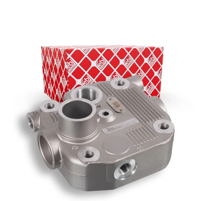 febi bilstein 21067 Cylinder Head in vertical position, on the brake compressor, pack of one