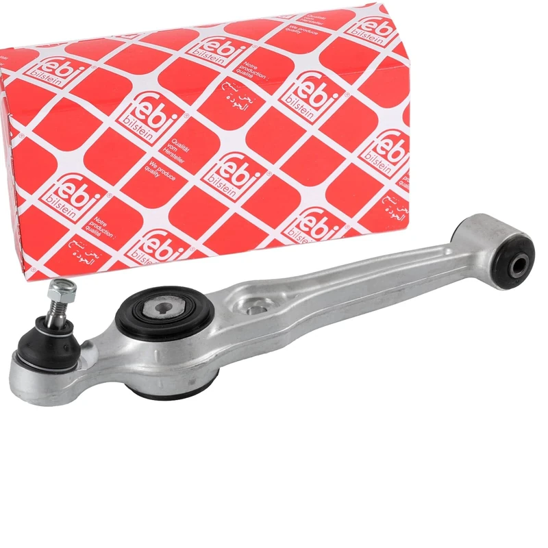 febi bilstein 19850 Control Arm with bushes, joint and lock nut, pack of one