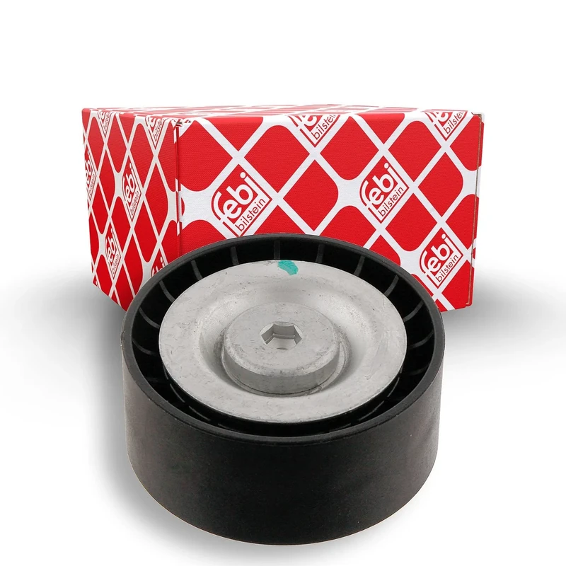 febi bilstein 30870 Idler Pulley for auxiliary belt, pack of one