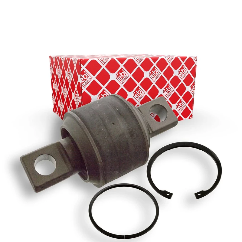 febi bilstein 17870 Axle Strut Mounting with circlip and spacer, pack of one