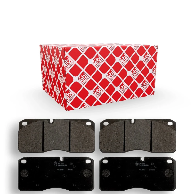 febi bilstein 16595 Brake Pad Set, 1 unit