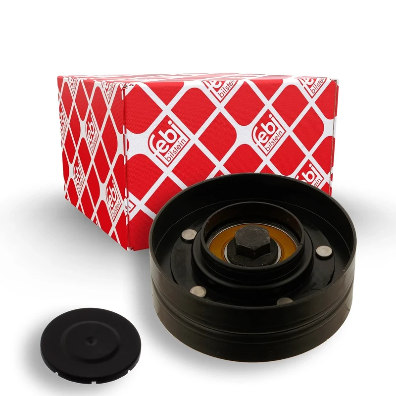 febi bilstein 30396 Idler Pulley for auxiliary belt, pack of one