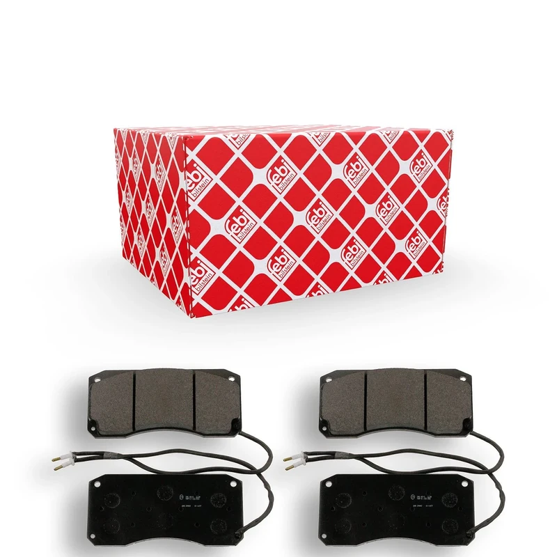 febi bilstein 16611 Brake Pad Set, 1 unit