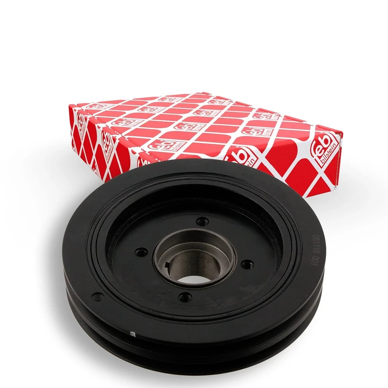 febi bilstein 30408 Pulley decoupled, for crankshaft, pack of one