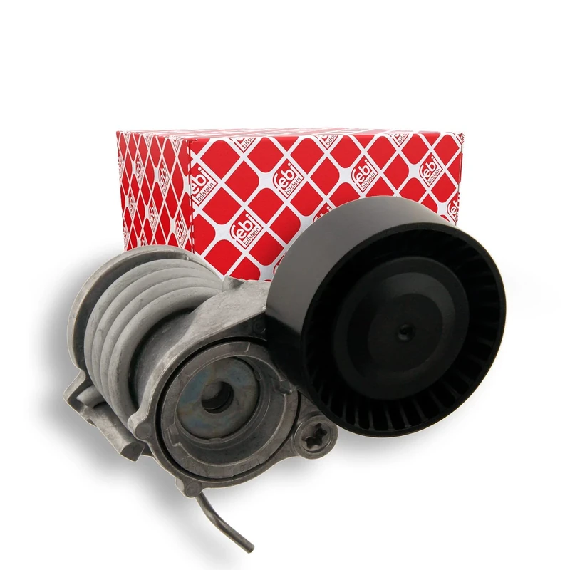 febi bilstein 30897 Tensioner Assembly for auxiliary belt, pack of one