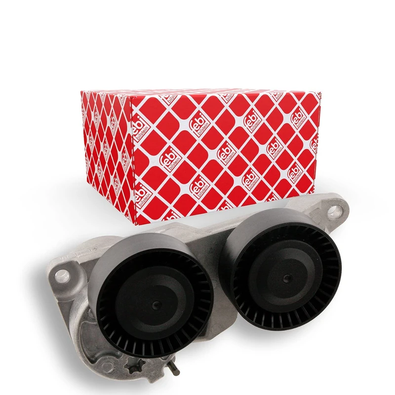 febi bilstein 31359 Tensioner Assembly for auxiliary belt, pack of one