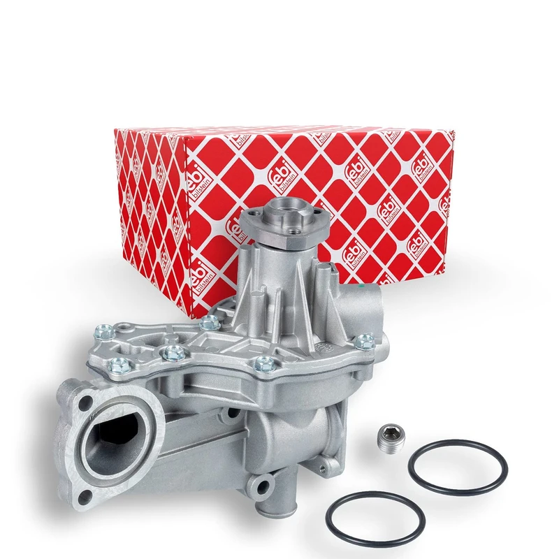 febi bilstein 09800 Water Pump with seal rings, pack of one