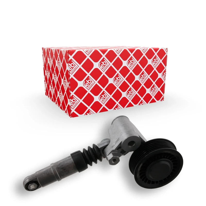 febi bilstein 32811 Tensioner Assembly for auxiliary belt, pack of one