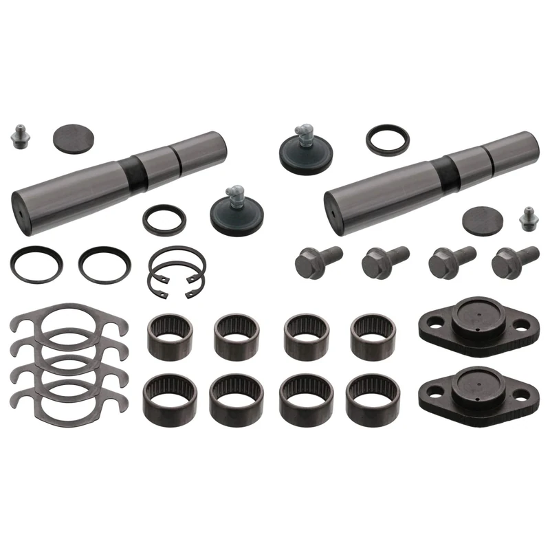 febi bilstein 18418 King Pin Set with thrust bearing, double set, pack of one