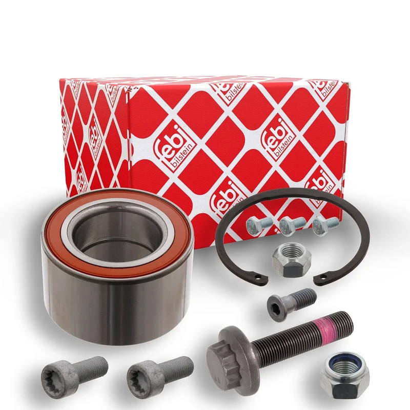 febi bilstein 19914 Wheel Bearing Kit with additional parts, pack of one